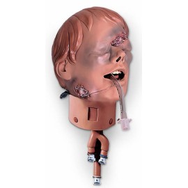 Simulador de treinamento ALS Trauma Head - Suporte Avançado de Vida