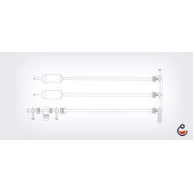 Kit de monitoração de pressão para uso em procedimentos hemodinâmicos