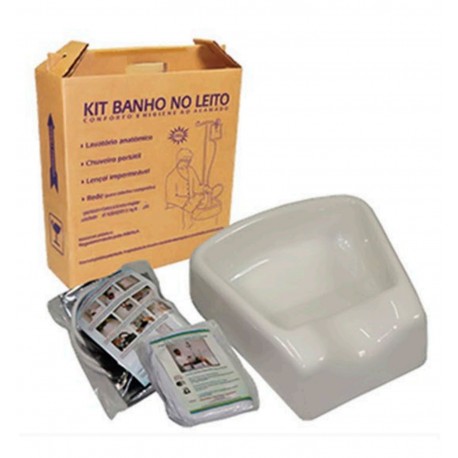 kit banho no leito
